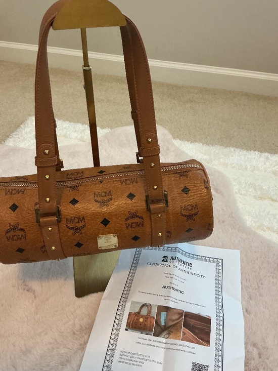 MCM Limited Edition Cognac Barrel Bag with dust bag and COA - Picture 1 of 3